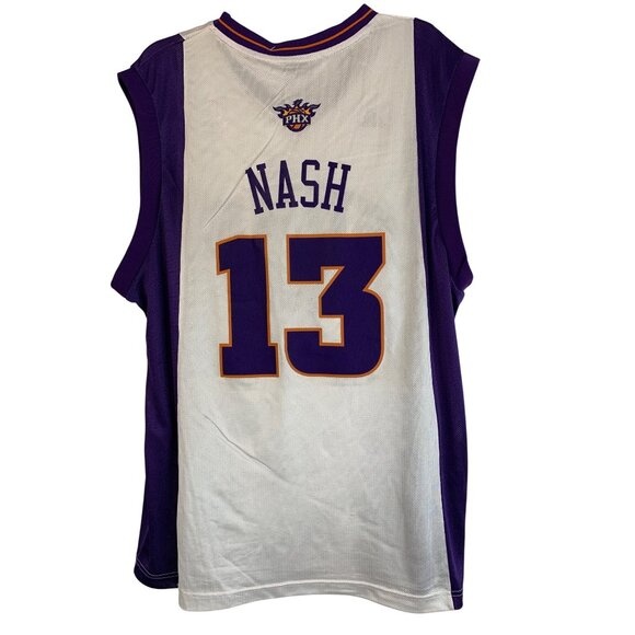 VTG NWT Adidas Phoenix Suns Steve Nash #13 NBA Jersey Large Release 2008 - Picture 5 of 6